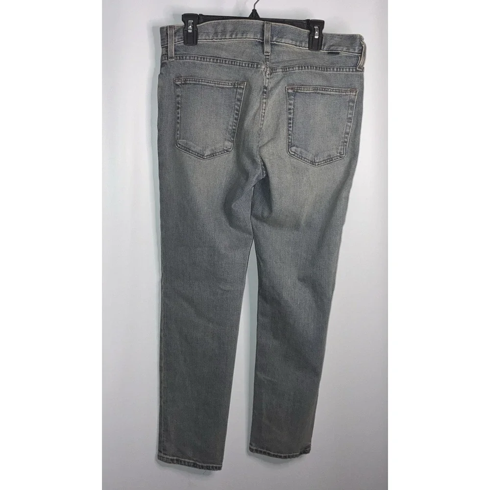 Outerknown Jeans Men's Size 33 x 30 SEA Jean OK Med Lt‎ Wash Blue Faded Shade F